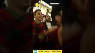 Morocco supporters hold parade celebrating Arab victory in Qatar | WION Shorts | International News