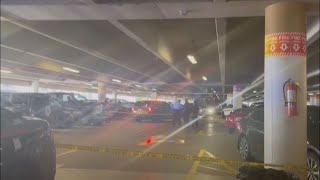 Atlanta Police rope off portion of Grady Hospital garage