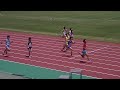 2015石川高校男子100ｍ準決勝3組