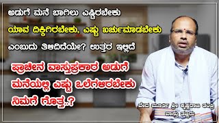 ಪ್ರಾಚೀನ ವಾಸ್ತುಪ್ರಕಾರ ಅಡುಗೆ ಮನೆಯಲ್ಲಿ ಎಷ್ಟು ಒಲೆಗಳಿರಬೇಕು ನಿಮಗೆ ಗೊತ್ತಾ|vastu for home Kitchen