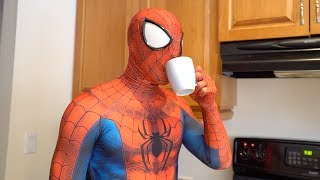 Spiderman's Morning Routine (In Real Life, Parkour)
