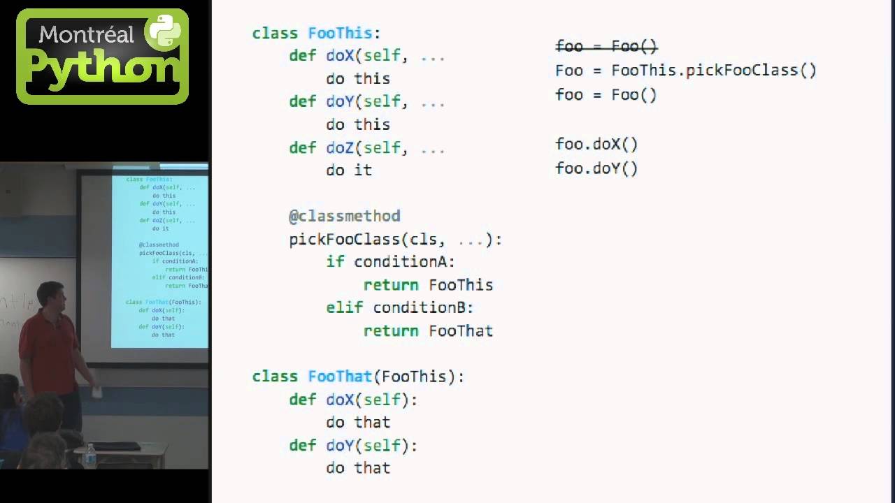 Design Patterns In Python Mp38 Youtube