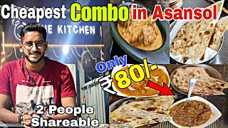 Asansol's FIRST ₹80 Shareable Main-Course Combo🔥| Biggest Combo | Cheapest Café