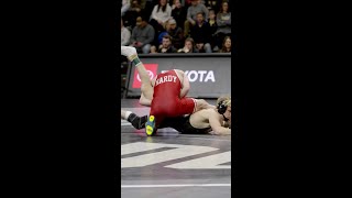 Nebraska Wrestling | Brock Hardy vs Purdue