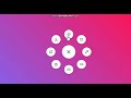 Animated Circular Navigation Menu using Html CSS & Vanilla Javascript | Simple Radial Menu