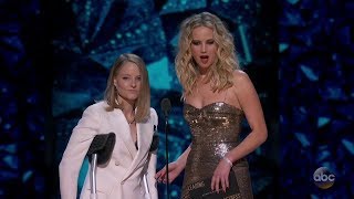 Jodie Foster | Jennifer Lawrence | Oscars 2018 | Funny Moment