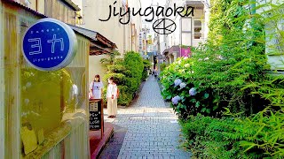 4K Jiyugaoka General Store Cafe, etc. North side walk June 2022 Tokyo