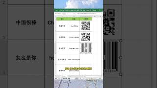 能掃描出內容的二維碼，製作簡單❤️ A QR code that can scan the content