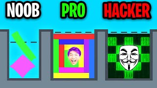 Can We Go NOOB vs PRO vs HACKER In JELLY FILL!? (*HUGE ANNOUNCEMENT!!*)
