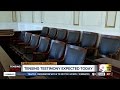 Ray Tensing takes the witness stand Friday in day 7 of his murder retrial