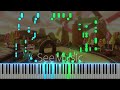 sweet sweet canyon mario kart 8 deluxe piano cover