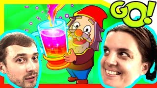 Болтушка и ПРоХоДиМеЦ Готовят ВОЛШЕБНЫЕ Зелья! #408 Игра Potion Punch