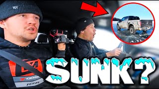 Driving a ford raptor to an ISLAND (SKETCHY)