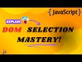 Master JavaScript DOM Selection: getElementById, getElementsByClassName, Tag & Name