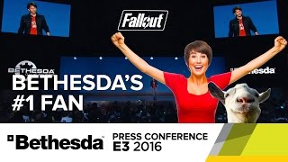 That Bethesda Screaming Lady Supercut at E3 2016