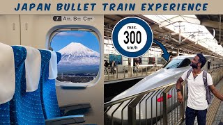 Travel from Tokyo to Mount Fuji on the Shinkansen bullet train