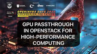 GPU Passthrough in OpenStack for High-Performance Computing | Saputro Aryulianto & Aji Arya