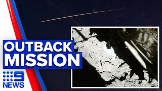 Asteroid probe returns from space in Australia outback | 9 News Australia