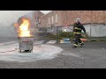 fire extinguisher training extinguishing a fire flammable liquids fire part 6 of 6