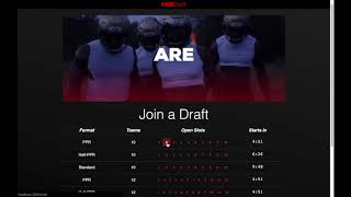 Lambda School Winter Hackathon 2019 - MoxDraft App
