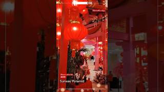 雙威金字塔 2025年農曆新年裝飾令人驚嘆不已. Sunway Pyramid’s Lunar New Year 2025 Decoration Is fabulous.