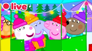 🔴 LIVE Peppa Pig 🎄 Weihnachtsfolgen! ❄️ Winterspaß | Peppa Pig Deutsch