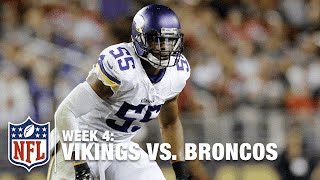Vikings LB Anthony Barr Intercepts Peyton Manning | Vikings vs. Broncos | NFL