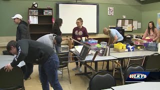 Volunteers spend MLK day cleaning up Harbor House of Louisville