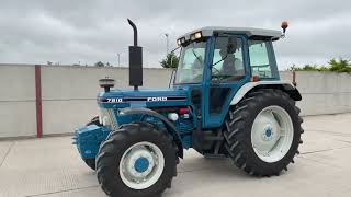 Ford 7810 4WD Tractor