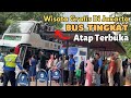 Review Wisata Gratis Di Jakarta : NAIK BUS TINGKAT ATAP TERBUKA KELILING JAKARTA