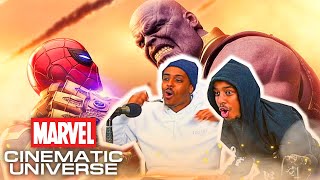 NON MARVEL Fans React to Epic *MCU* Moments for the FIRST TIME!