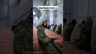 Syria 🇸🇾 Now | Inside Masjid | Namaz e Fajar 😍