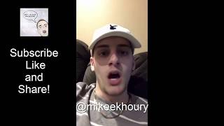 I GOT KNOCKED OUT - MY DAD DID IT - TRUE STORY - MIKE KHOURY