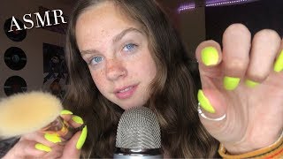 ASMR Plucking \u0026 Brushing Away Negative Energy