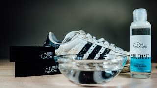 Как почистить убитые adidas superstar | Solemate Guides