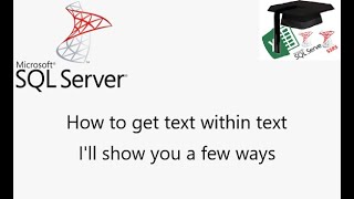 SQL get part of string, extract text within string using RIGHT, LEFT, LEN, SUBSTRING, CHARINDEX