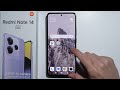 Redmi Note 14: How to Enable Double Tap Feature?