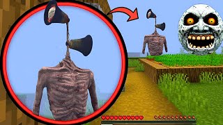 i Found Scary SIREN HEAD 😰 in Minecraft | ( Part-3 ) | Siren Head Minecraft |