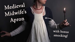 I try MMA: a Medieval Midwife's Apron!