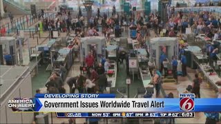 US issues worldwide travel alert