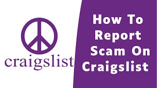 How To Report Scam On Craigslist