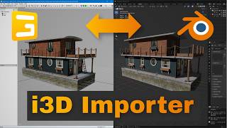 This Free Add-On Imports i3d Files into Blender - Full Tutorial | Farming Simulator