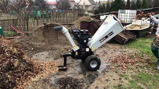 LUMAG RAMBO HC-15 petrol wooden chipper machine 2018 petrol