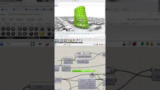 Parametric Architecture Grasshopper #rhino3d #3ddesigninrhino #parametricarchitecture #grasshopper