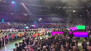 JUSTIN TIMBERLAKE SUPER BOWL LII 52 HALFTIME SHOW FRONT ROW IN STADIUM LIVE