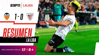 ¡VICTORIA DE LOS CHES PARA QUE LOS LEONES SE ALEJEN DE LA CIMA! | Valencia 1-0 Ath. Bilbao | RESUMEN