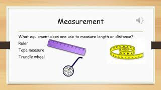 Measurement - Length Grade 3 Foundation phase