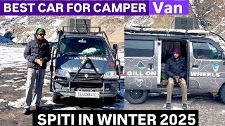 SPITI IN WINTER : 6 / BEST CAR FOR CAMPING / CAMPING IN SPITI @GillOnWheels