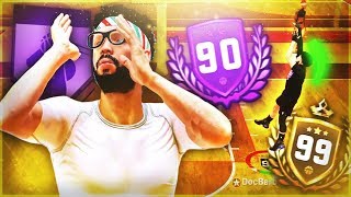 FIRST 99 OVERALL PURE POST SCORER ON 2K19! 90 TO 99 OVERALL IN 1 DAY! *GLITCHY* POST MOVES UNLOCKED!