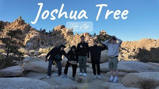 the trip made it out of the group chat - joshua tree